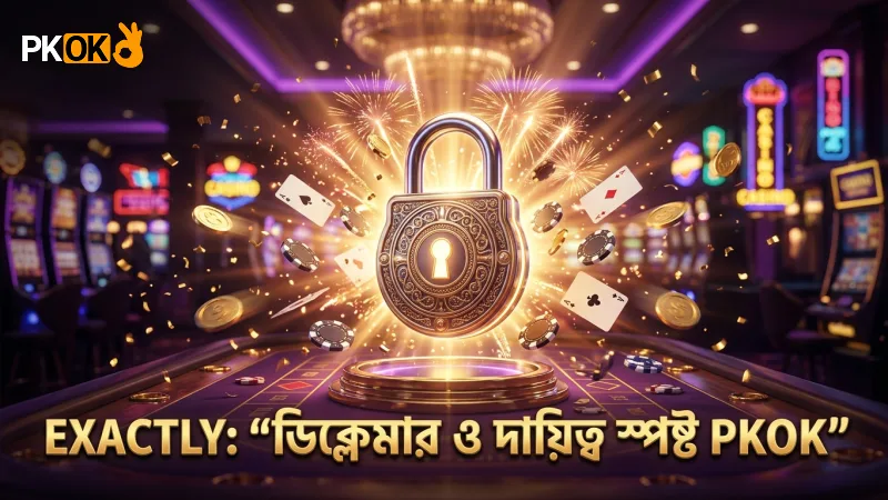 ডিক্লেমার ও দায়মুক্তি – কীভাবে খেলবেন ও স্মার্ট টিপস 1 ডিক্লেমার ও দায়মুক্তি গেমিং ঝুঁকি স্পষ্ট করে দেয়।