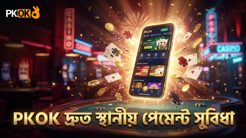 PKOK প্ল্যাটফর্মে স্থানীয় পেমেন্ট সুবিধা দ্রুত লেনদেন নিশ্চিত করে