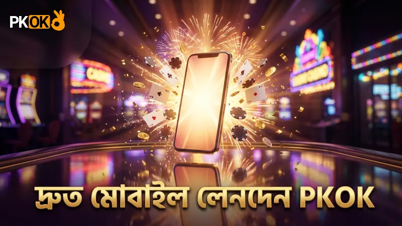 পেমেন্ট পদ্ধতি – নিয়ম, পেআউট ও জেতার কৌশল 1 PKOK-এ দ্রুত মোবাইল লেনদেনের জন্য সঠিক প্রক্রিয়া অনুসরণ করুন