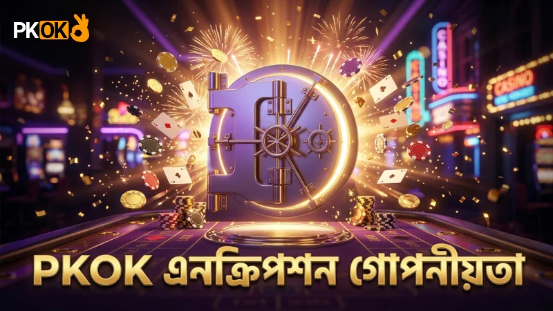 পেমেন্ট পদ্ধতি – নিয়ম, পেআউট ও জেতার কৌশল 3 PKOK-এর এনক্রিপশন প্রযুক্তি দিয়ে লেনদেনের গোপনীয়তা নিশ্চিত করুন