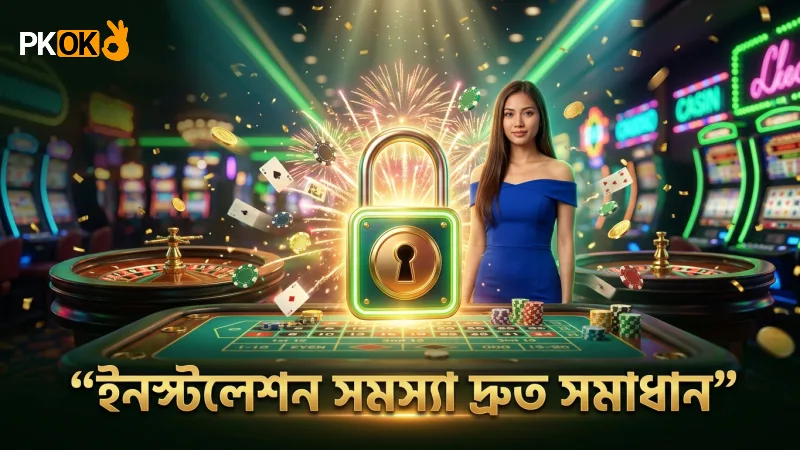 PKOK অ্যাপ ডাউনলোড – নিয়ম, পেআউট ও জেতার কৌশল 2 ইনস্টলেশন ত্রুটি চিহ্নিত করে দ্রুত সমাধান প্রদান।