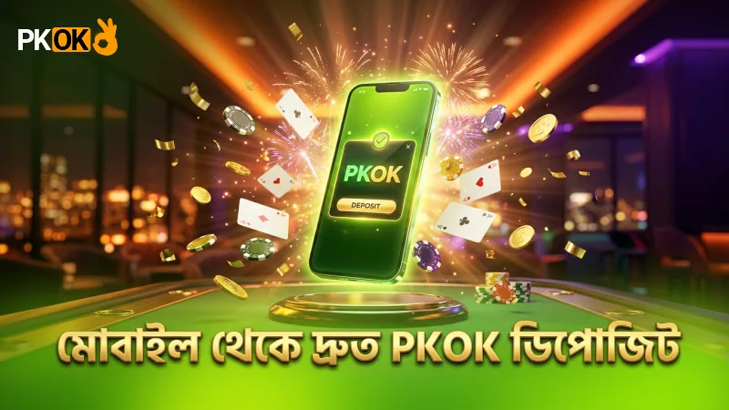 PKOK ডিপোজিট – নতুনদের জন্য সম্পূর্ণ গাইড 1 মোবাইল থেকে PKOK ডিপোজিট দ্রুত সম্পন্ন করা যায়