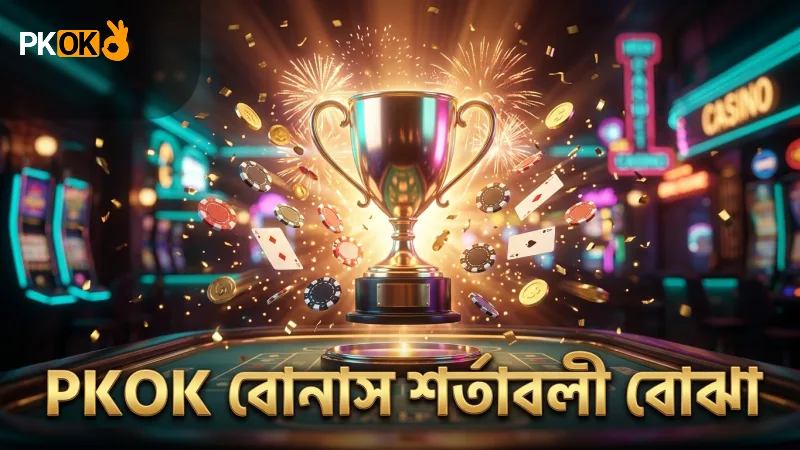 PKOK বোনাসের শর্তাবলী স্পষ্টভাবে বোঝা গুরুত্বপূর্ণ।