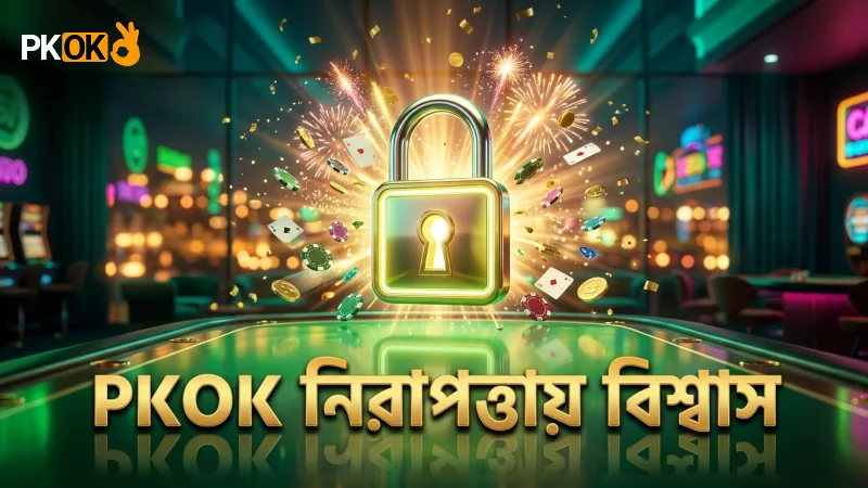 PKOK-এর নিরাপত্তা ব্যবস্থায় বিশ্বাস রেখে খেলুন নিশ্চিন্তে।