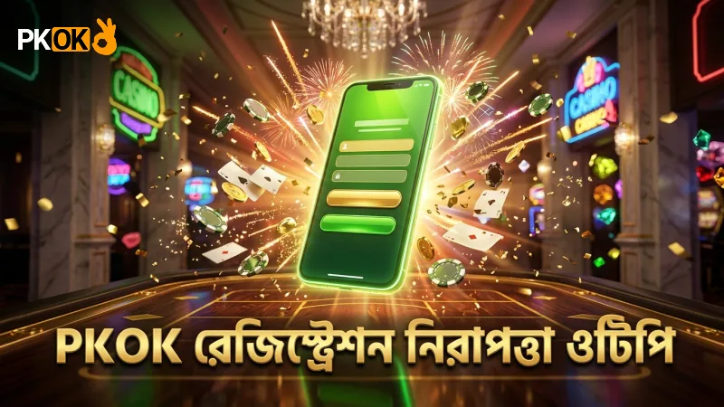 PKOK রেজিস্ট্রেশন – কীভাবে খেলবেন ও স্মার্ট টিপস 1 ওটিপি যাচাইকরণ PKOK রেজিস্ট্রেশনের নিরাপত্তা বাড়ায়