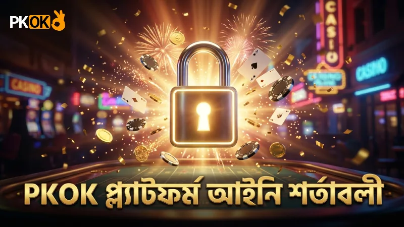 PKOK শর্তাবলীর ভিত্তিতে প্ল্যাটফর্মের আইনি কাঠামো ব্যাখ্যা করা হয়েছে