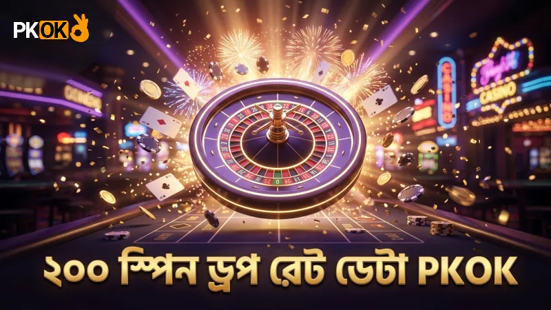 ২০০ স্পিনের ডেটা বিশ্লেষণে সেগমেন্টের ড্রপ রেট নির্ধারণ করা হয়।